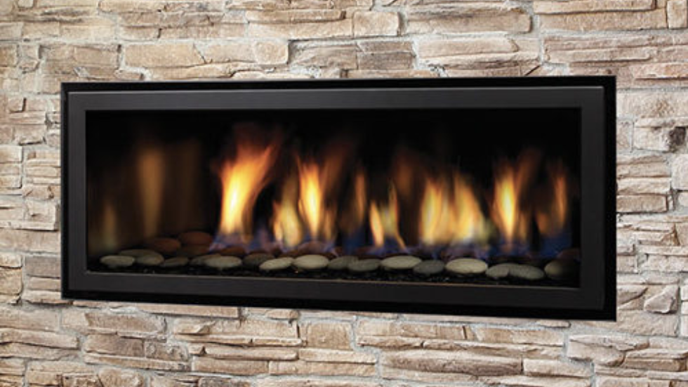 Prefab electric fireplace